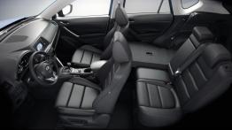 Mazda CX-5 - tylna kanapa złożona, widok z boku