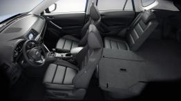 Mazda CX-5 - tylna kanapa złożona, widok z boku