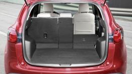 Mazda CX-5 - tylna kanapa złożona, widok z bagażnika