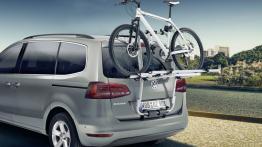 Volkswagen Sharan II Facelifting (2015) - bagażnik na rowery z tyłu