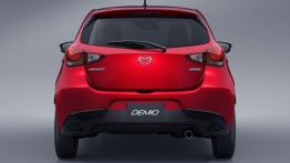 Mazda Demio IV (2015) - tył - reflektory wyłączone