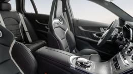 Mercedes C 63 AMG S (BR 205) kombi 2015 - widok ogólny wnętrza z przodu