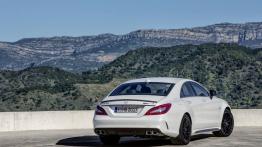 Mercedes CLS 63 AMG S-Modell C218 Facelifting (2015) - widok z tyłu