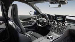 Mercedes C 63 AMG S (BR 205) kombi 2015 - widok ogólny wnętrza z przodu