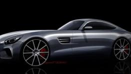 Mercedes-AMG GT S (2015) - szkic auta