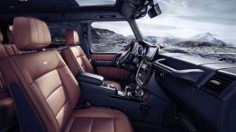 Mercedes klasy G (BR 463) 2015 - widok ogólny wnętrza z przodu