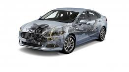 Ford Mondeo V Sedan Hybrid (2015) - schemat konstrukcyjny auta