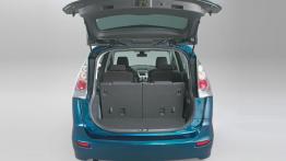 Mazda 5 - tył - bagażnik otwarty