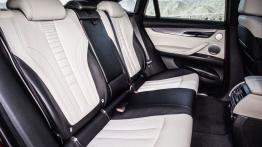 BMW X6 II M50d (2015) - tylna kanapa