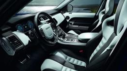 Land Rover Range Rover Sport II SVR (2015) - widok ogólny wnętrza z przodu