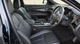 Infiniti Q70 Facelifting 2.2d (2015) - widok ogólny wnętrza z przodu