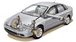 Citroen C5 - schemat konstrukcyjny auta