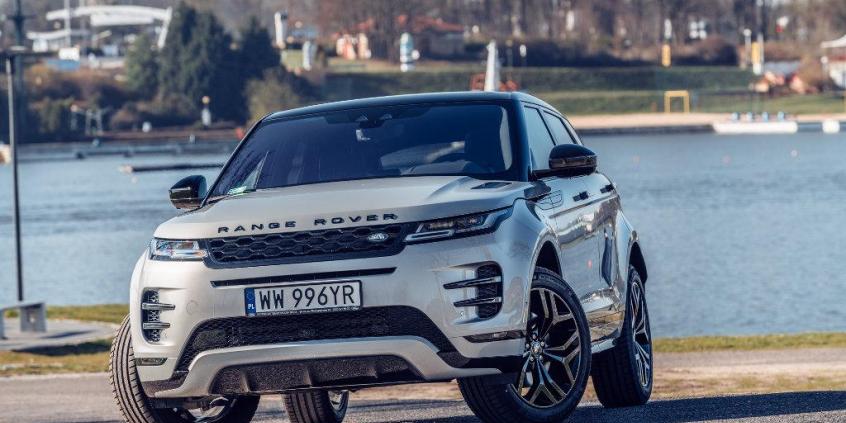 Range Rover Evoque po zmianach staje się hybrydą