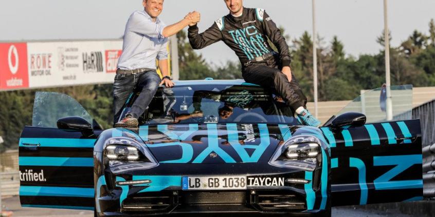Porsche Taycan z rekordem Nürburgringu