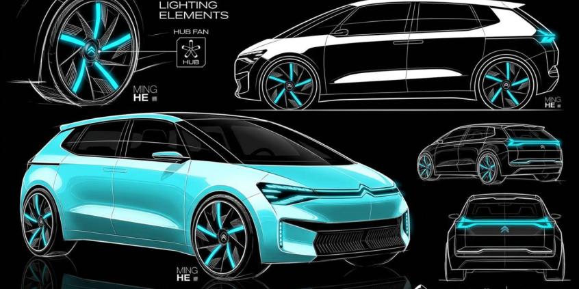 Hiszpański artysta zaprojektował Citroëna C4 Picasso 2030. Ta wizja może podzielić kierowców