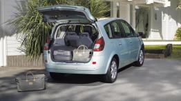 Renault Scenic 2006 - tył - bagażnik otwarty