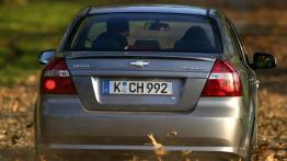 Chevrolet Aveo 2006 - widok z tyłu