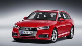 Audi A4 B9 Avant 3.0 TDI quattro (2016) - przód - reflektory włączone