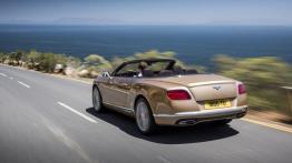Bentley Continental GT Cabrio Facelifting (2016) - widok z tyłu
