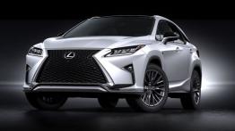 Lexus RX IV 350 F-Sport (2016) - przód - reflektory wyłączone