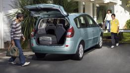 Renault Scenic 2006 - tył - bagażnik otwarty