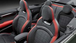 MINI John Cooper Works Cabrio (2016) - widok ogólny wnętrza z przodu