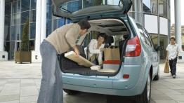 Renault Scenic 2006 - tył - bagażnik otwarty