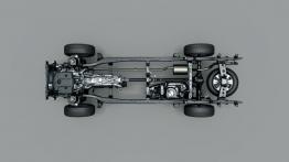 Toyota Hilux VIII (2016) - schemat konstrukcyjny auta