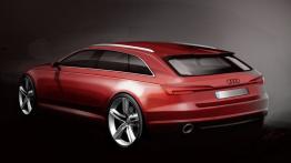 Audi A4 B9 Avant 3.0 TDI quattro (2016) - szkic auta