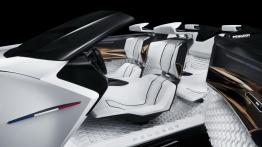 Peugeot Fractal Concept (2016) - widok ogólny wnętrza z przodu