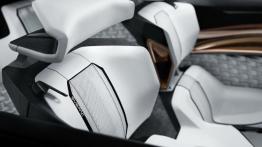 Peugeot Fractal Concept (2016) - widok ogólny wnętrza z przodu
