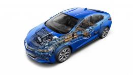 Chevrolet Volt II (2016) - schemat konstrukcyjny auta