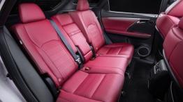 Lexus RX IV 350 F-Sport (2016) - tylna kanapa