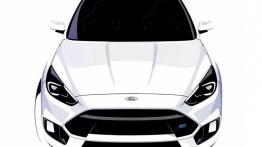 Ford Focus III RS (2016) - szkic auta