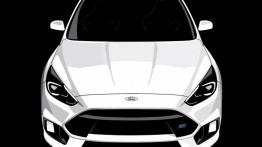 Ford Focus III RS (2016) - szkic auta