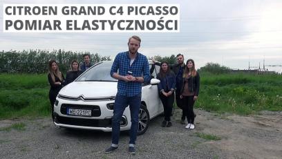 Sam kierowca kontra komplet pasażerów - wyprzedzanie w Citroen Grand C4 Picasso 1.6 THP