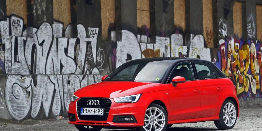 Audi A1 Sportback 1,4 TFSI S-Tronic S-Line - czerwony łobuz
