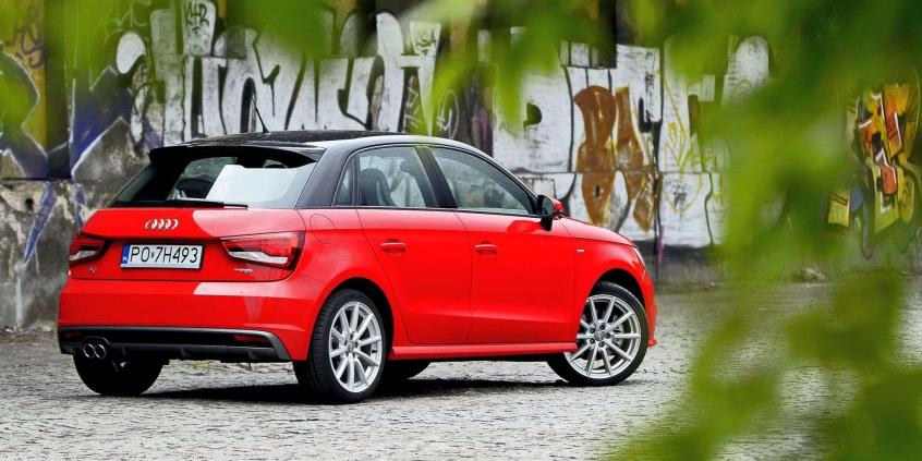 Audi A1 Sportback 1,4 TFSI S-Tronic S-Line - czerwony łobuz