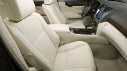 Lexus LS 2007 - widok ogólny wnętrza z przodu