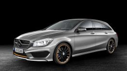Mercedes CLA 250 4MATIC Shooting Brake (X117) - przód - reflektory włączone
