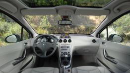 Peugeot 308 5d 2007 - widok ogólny wnętrza z przodu