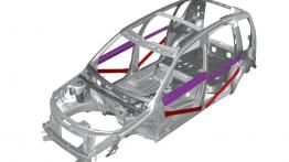 Skoda Roomster 2007 - schemat konstrukcyjny auta