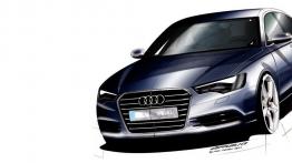 Audi A6 C7 - szkic auta