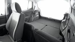 Kia Picanto 2007 - tylna kanapa złożona, widok z boku