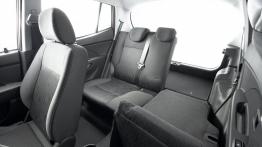 Kia Picanto 2007 - tylna kanapa złożona, widok z boku