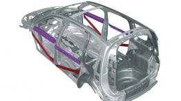 Skoda Roomster 2007 - schemat konstrukcyjny auta