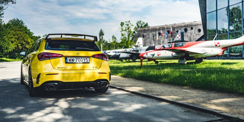 Mercedes-AMG A35. Pasażerowie tego nienawidzą