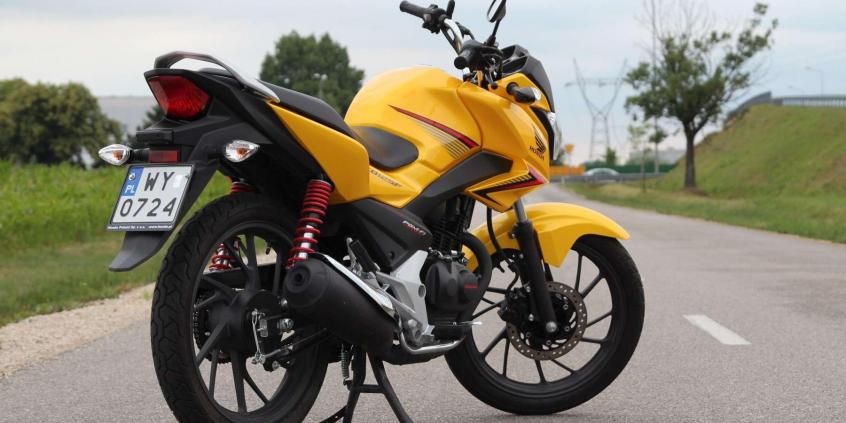 Honda CB125F - praktyczna i oszczędna