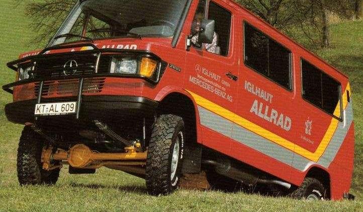 Mercedes T1 - legendarny dostawczak