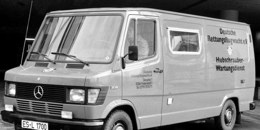 Mercedes T1 - legendarny dostawczak